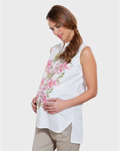Abbigliamento premaman 2018: camicia Prenatal