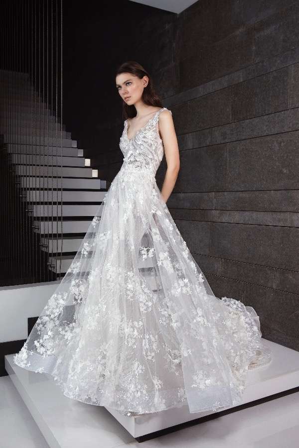 Abito da principessa in pizzo Tony Ward