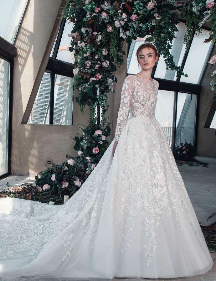 Abito da sposa da principessa La Mariée di Tony Ward