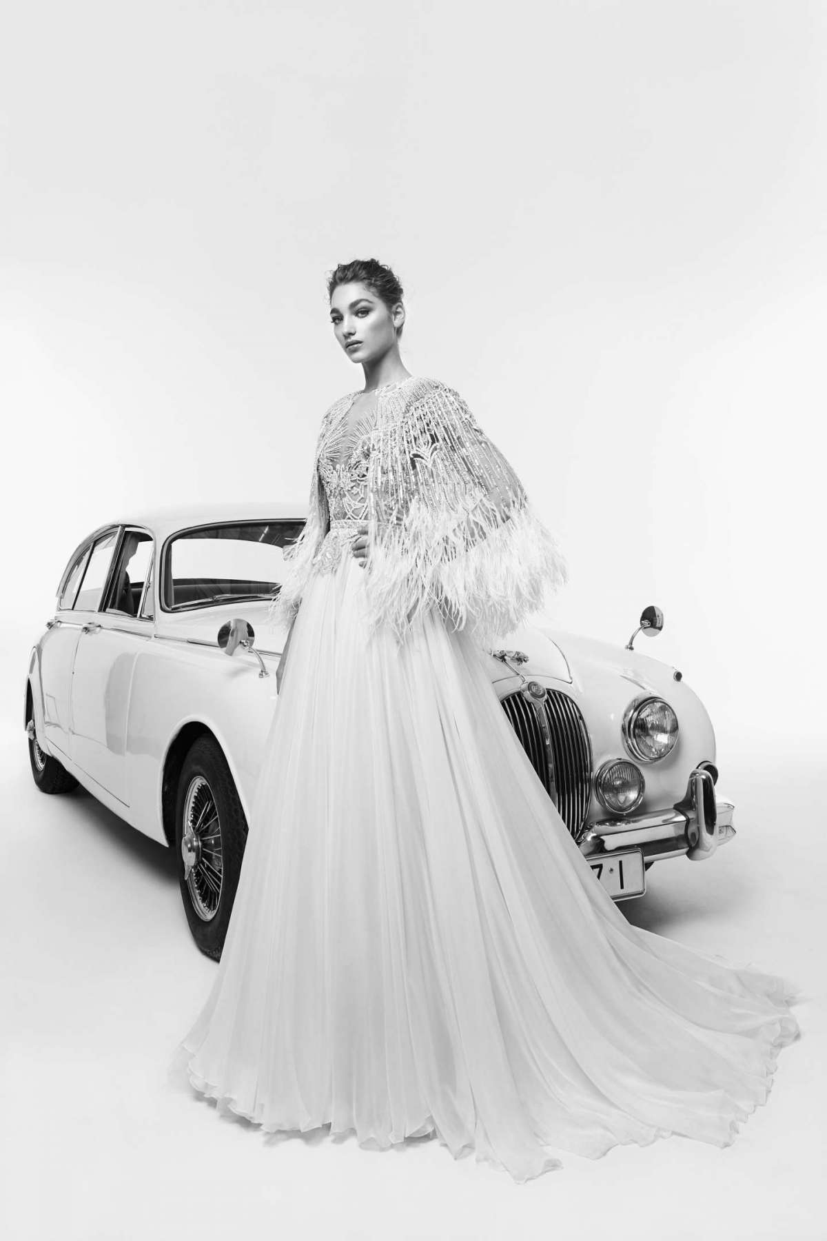 Abito da sposa plissè ampio Zuhair Murad