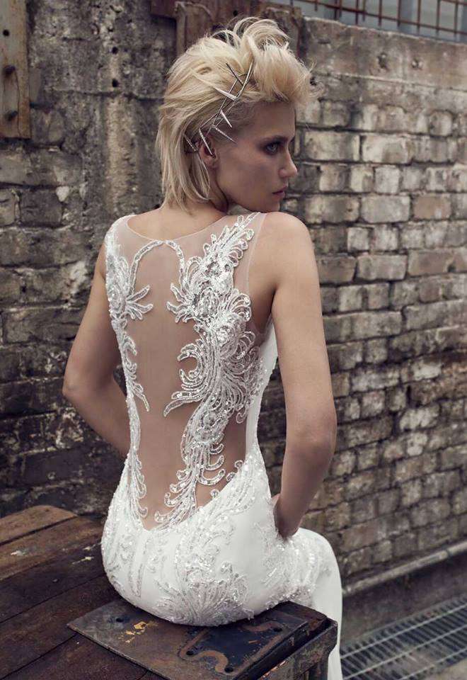 Acconciatura da sposa per capelli corti, adv Pnina Tornai 2019