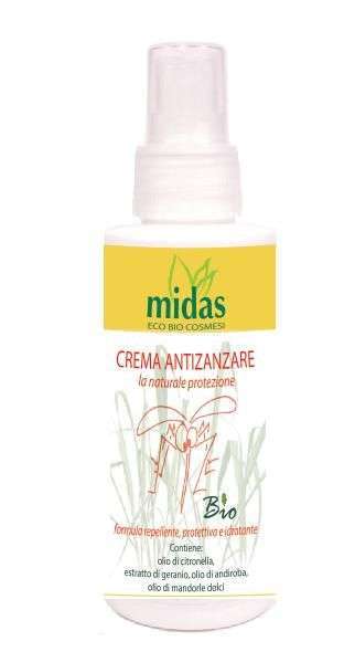 Antizanzare per bambini: crema Bio Midas