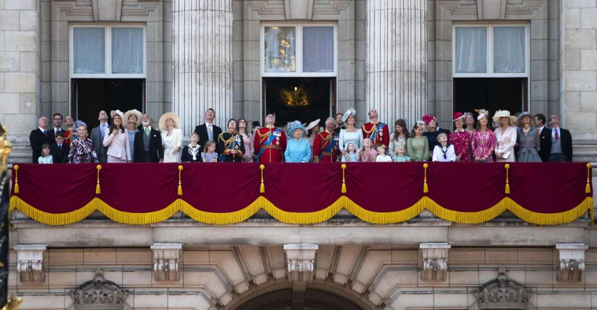 Il balcone di Buckingham Palace