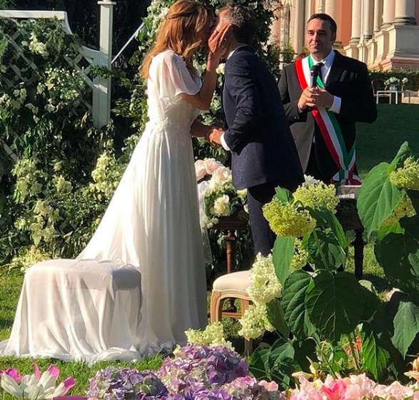Il primo bacio degli sposi
