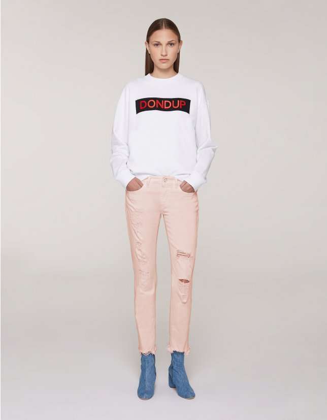 Jeans rosa Dondup