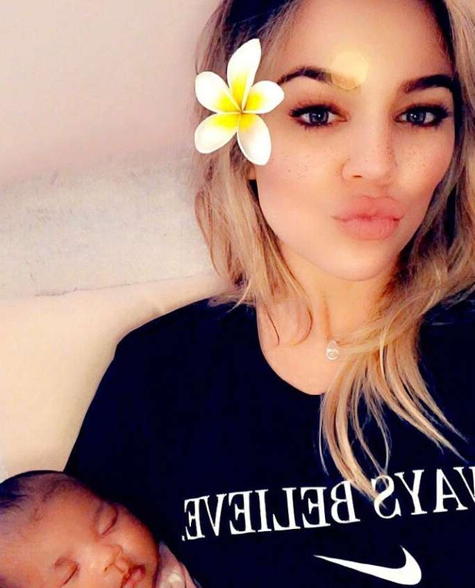 Khloé Kardashian, mamma della splendida True