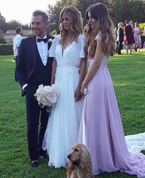Il matrimonio di Daniele Bossari e Filippa Lagerback le foto