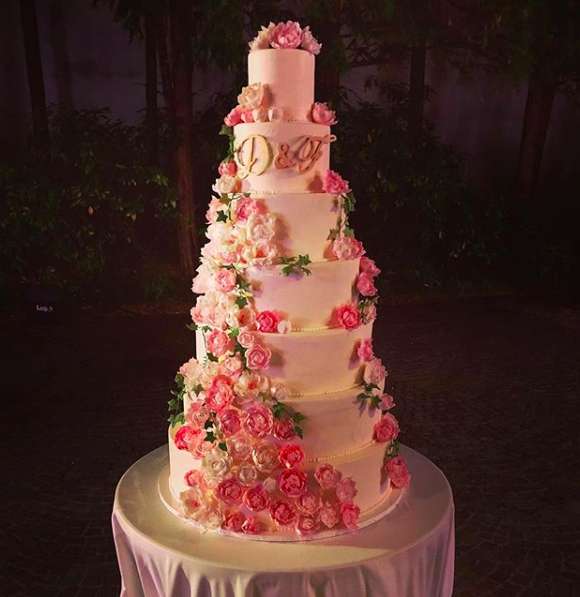 La torta di nozze di Filippa e Daniele