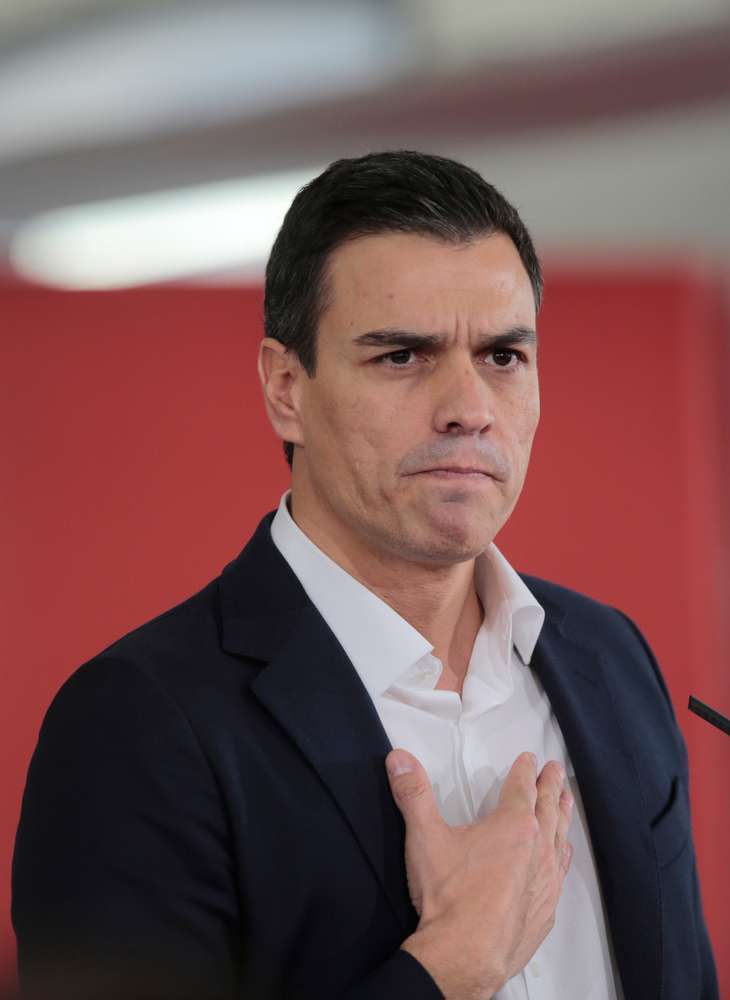 Pedro Sanchez al vertice di governo nel 2018