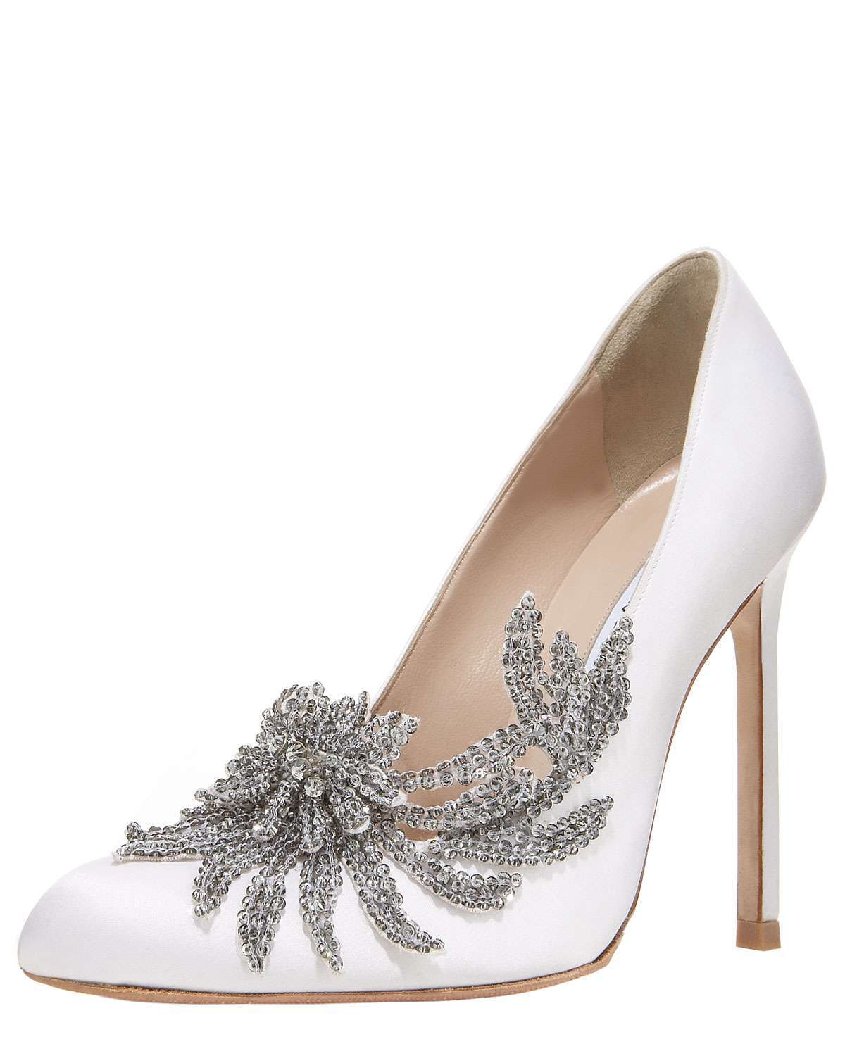 Scarpe da sposa Swan Manolo Blahnik