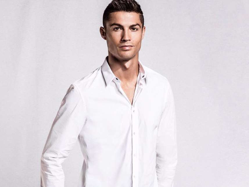 Scatto casual per Ronaldo