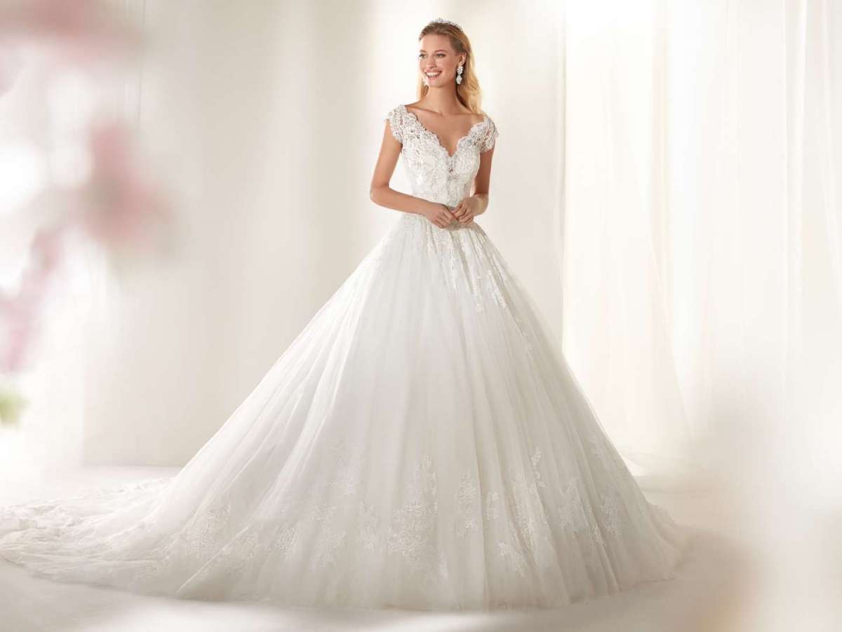 Vestito da sposa da principessa Colet