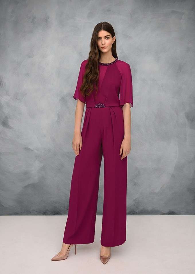 Abito da cerimonia con pantaloni Jenny Packham