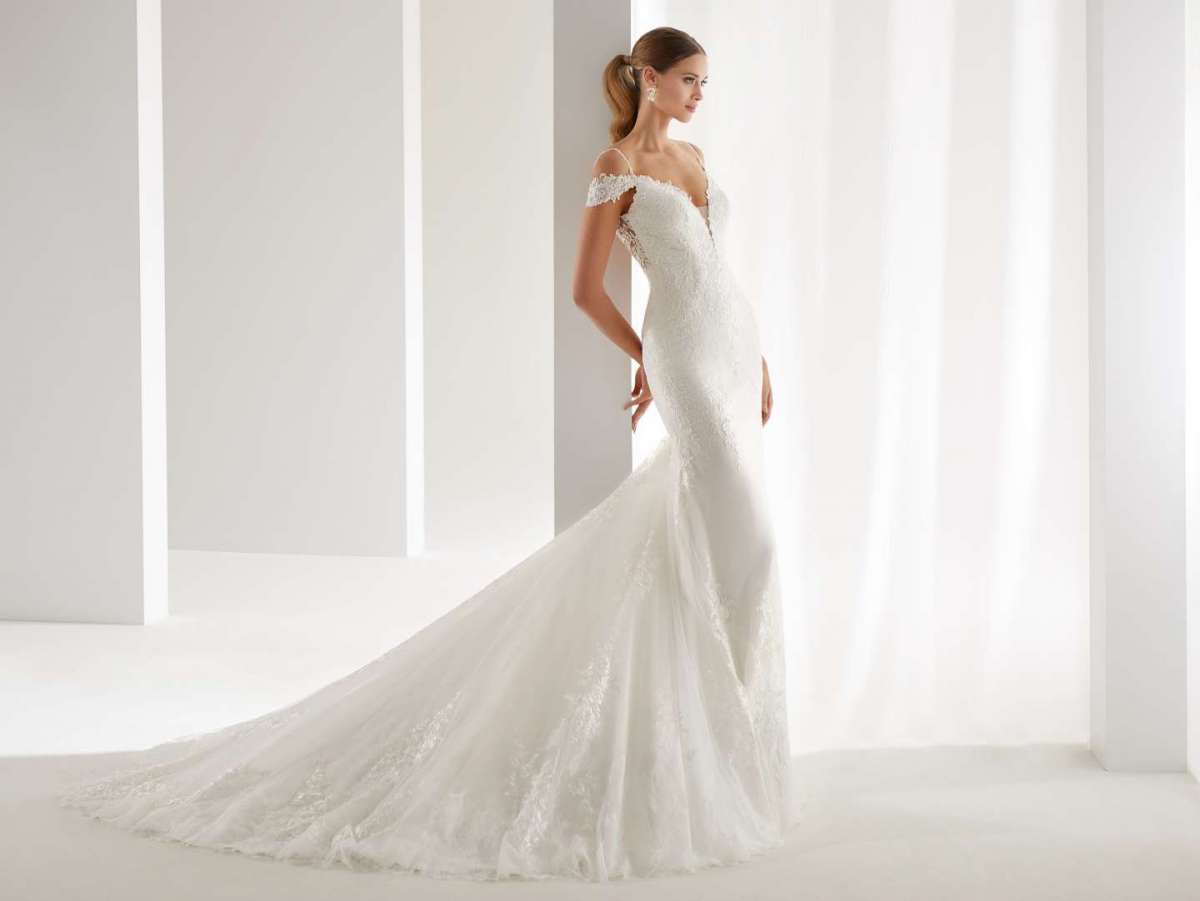 Abito da sposa a sirena Aurora
