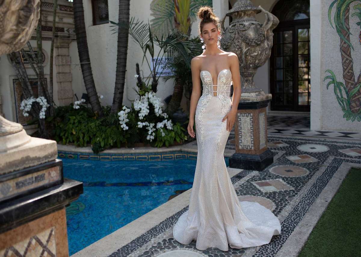 Abito da sposa a sirena Berta