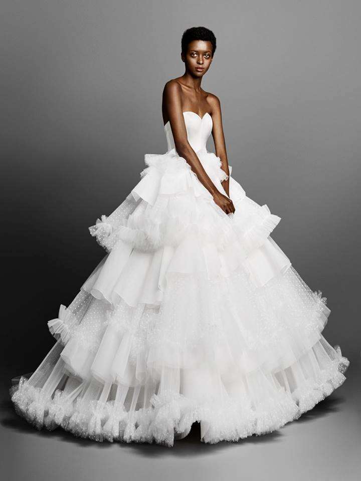 Abito da sposa ampio da principessa Viktor & Rolf