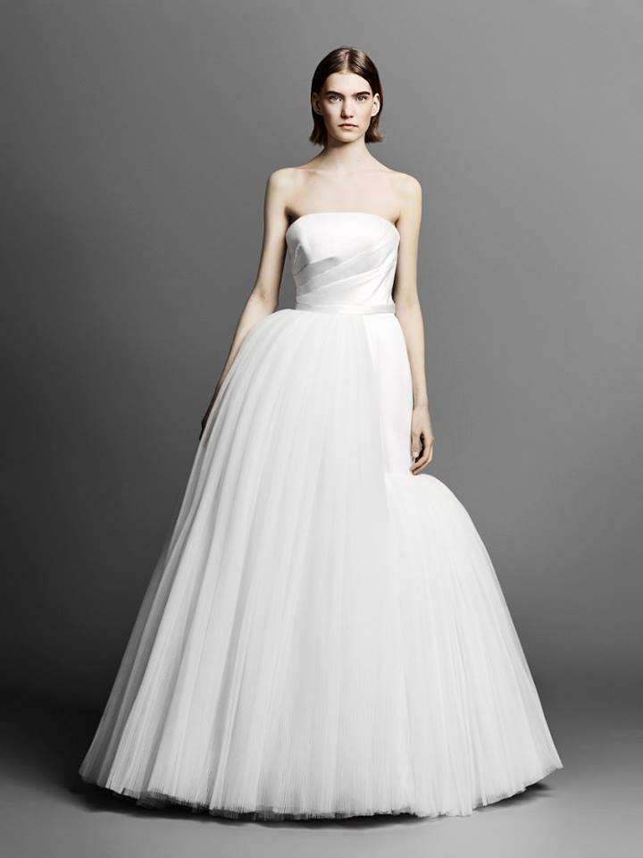 Abito da sposa asimmetrico Viktor & Rolf