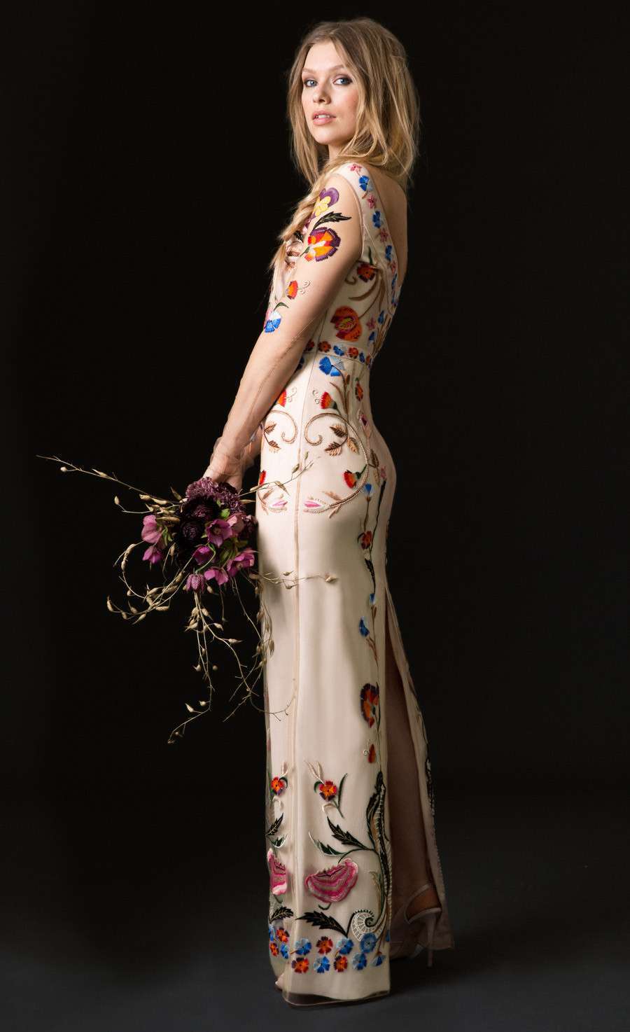 Abito da sposa colorato Temperley London