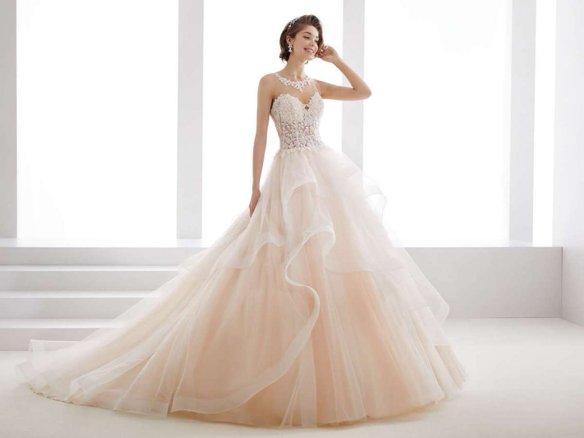 Abito da sposa rosa Jolie