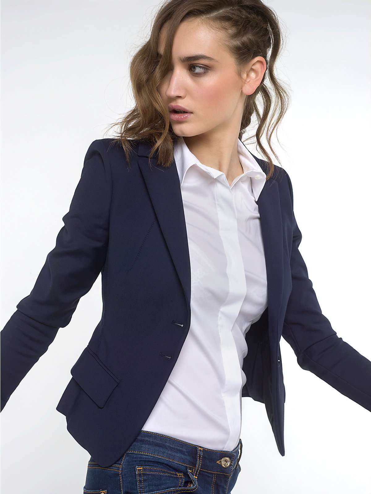 Blazer blu Patrizia Pepe a 258 euro