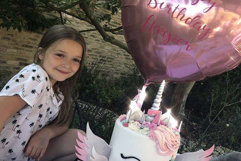 Harper Beckham: compleanno extra lusso