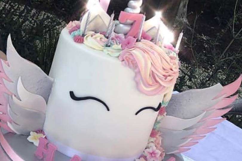 La torta di compleanno di Harper Beckham