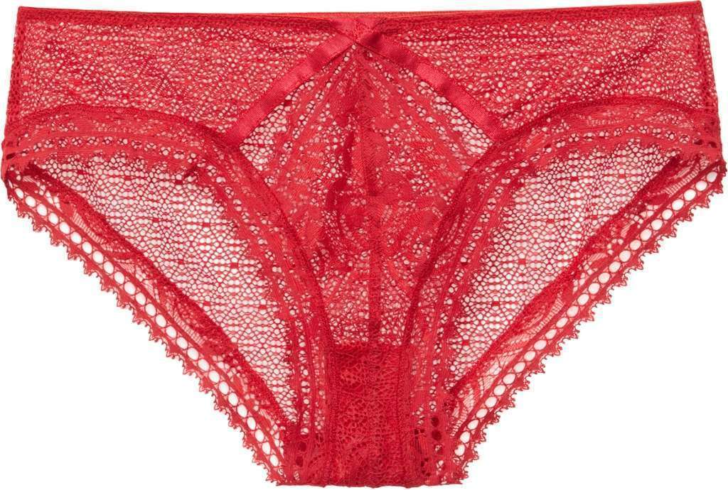 Slip rosso in pizzo Intimissimi