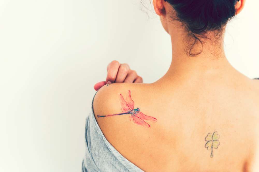Tatuaggi femminili sulla schiena