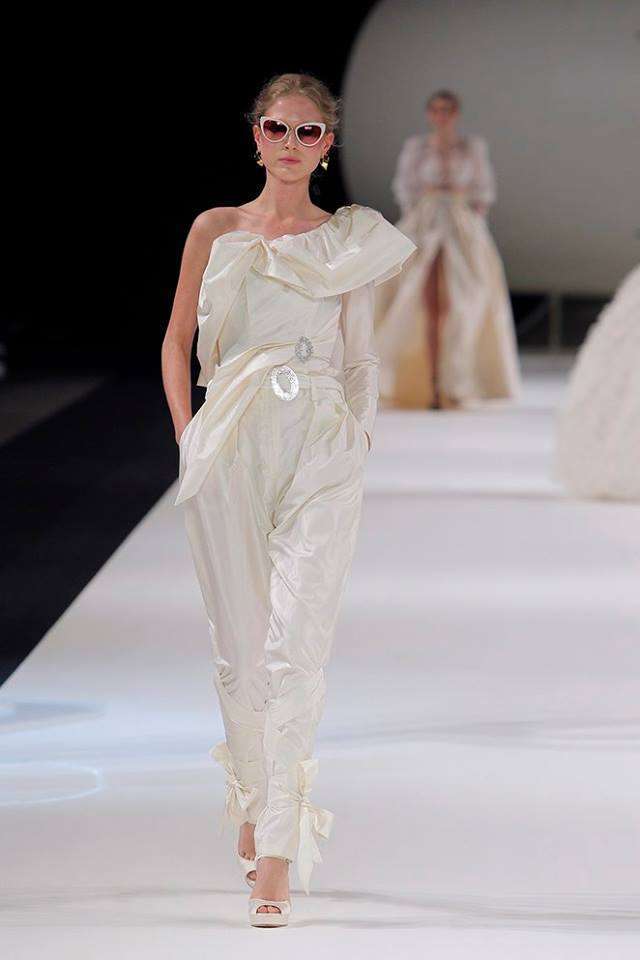 Tuta jumpsuit da sposa Yolan Cris