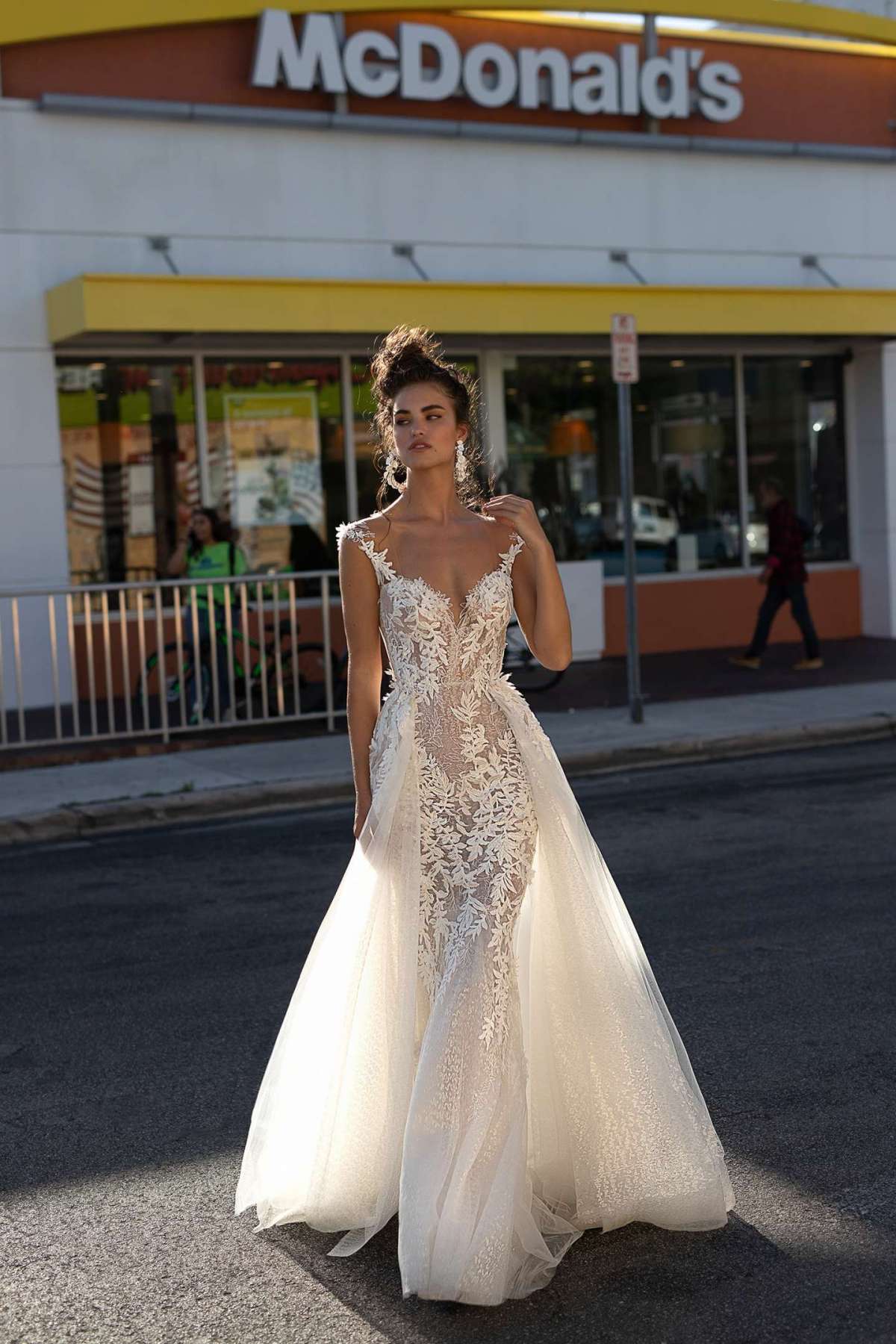 Vestito da sposa in pizzo Berta