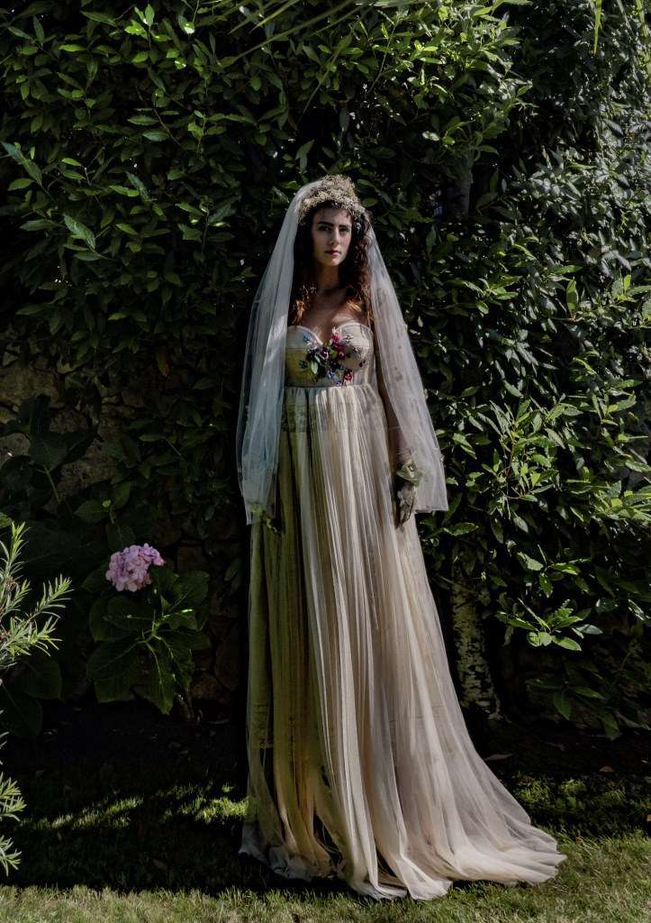 Abito da sposa con corpetto a cuore Elisabetta Delogu