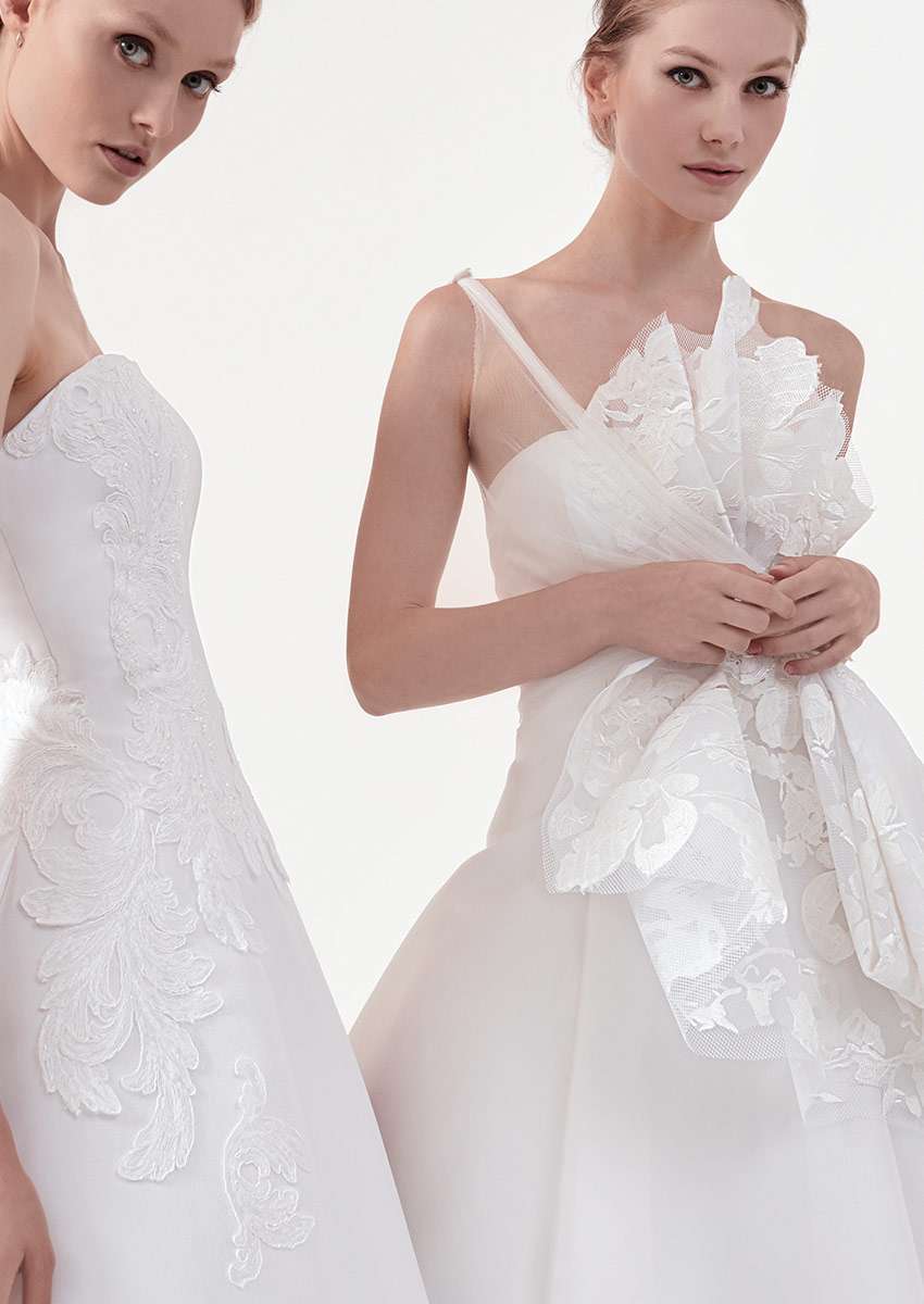 Abiti da sposa decorati Giuseppe Papini