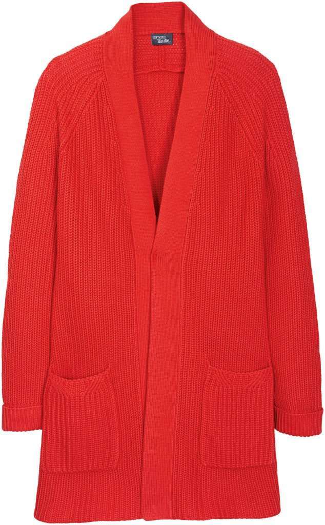 Cardigan rosso corallo Esmara by Heidi Klum #LETSSHAKEITUP