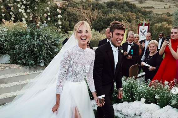 Chiara Ferragni e Fedez, le foto del matrimonio