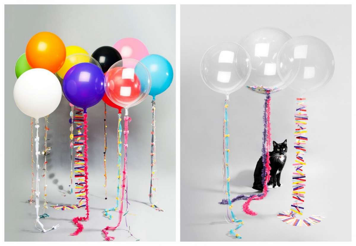 Coloratissimi palloncini per il matrimonio