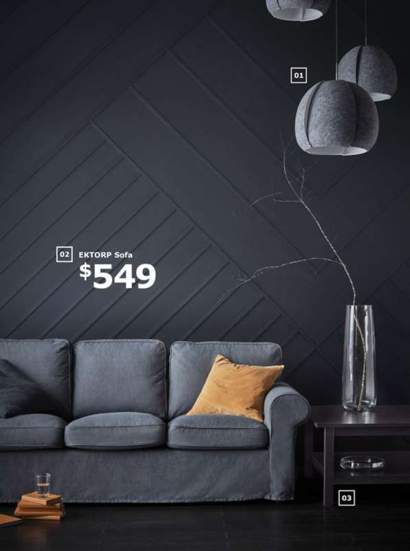Divano IKEA in grigio