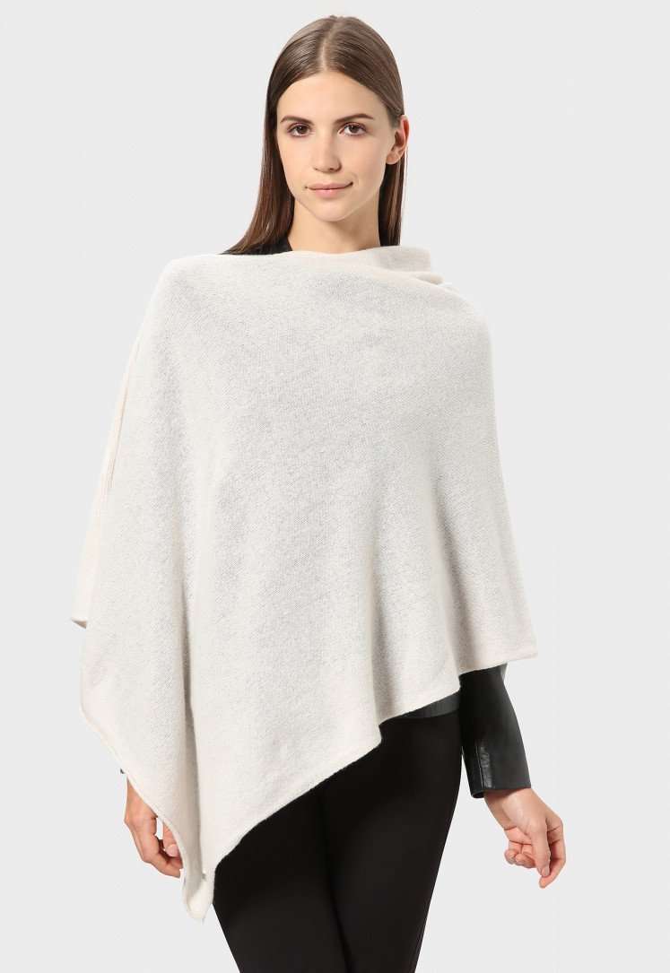 Poncho in cashmere Stefanel a 185 euro