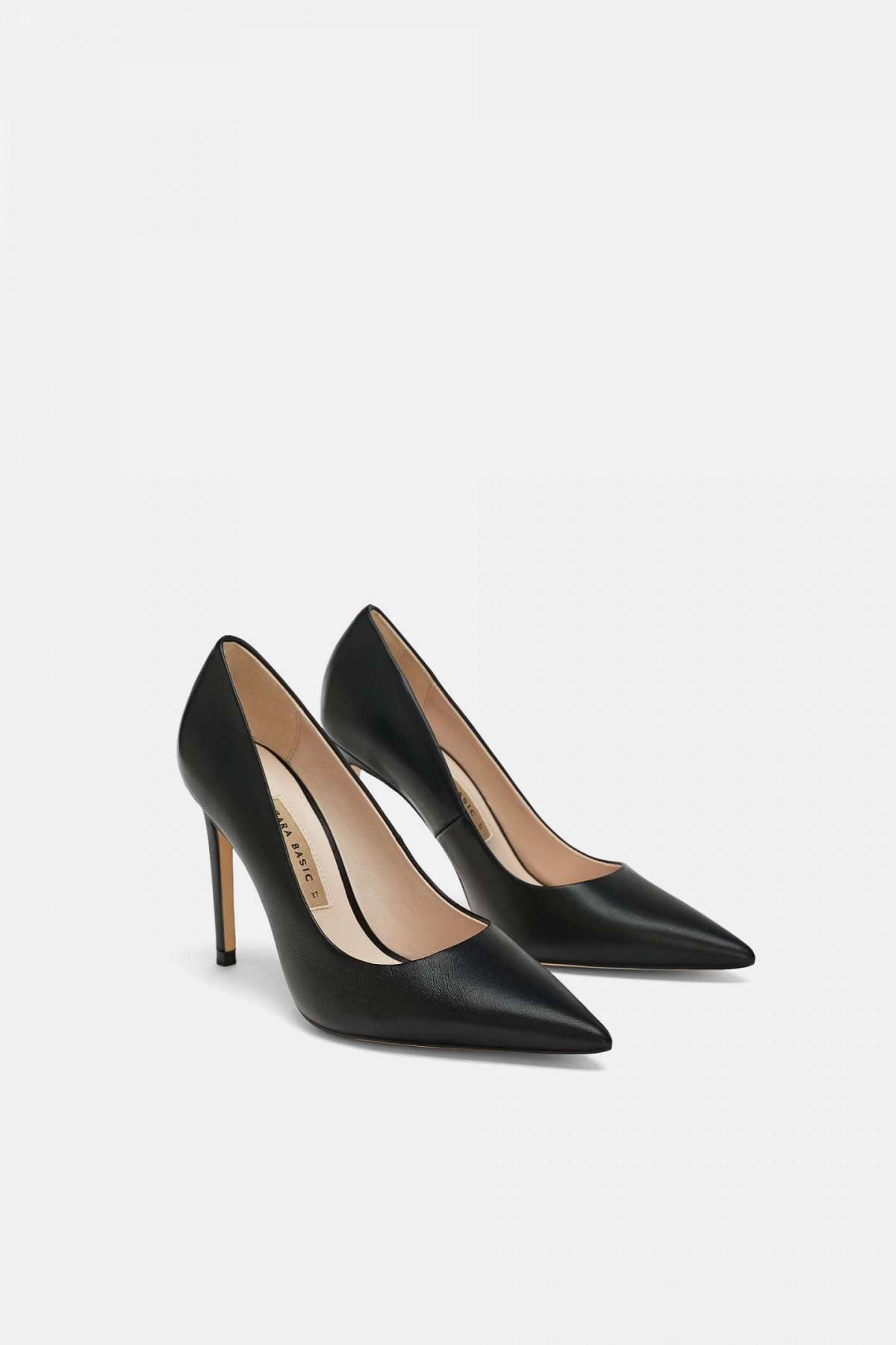 Scarpe con tacco alto Zara nere a 49,95 euro