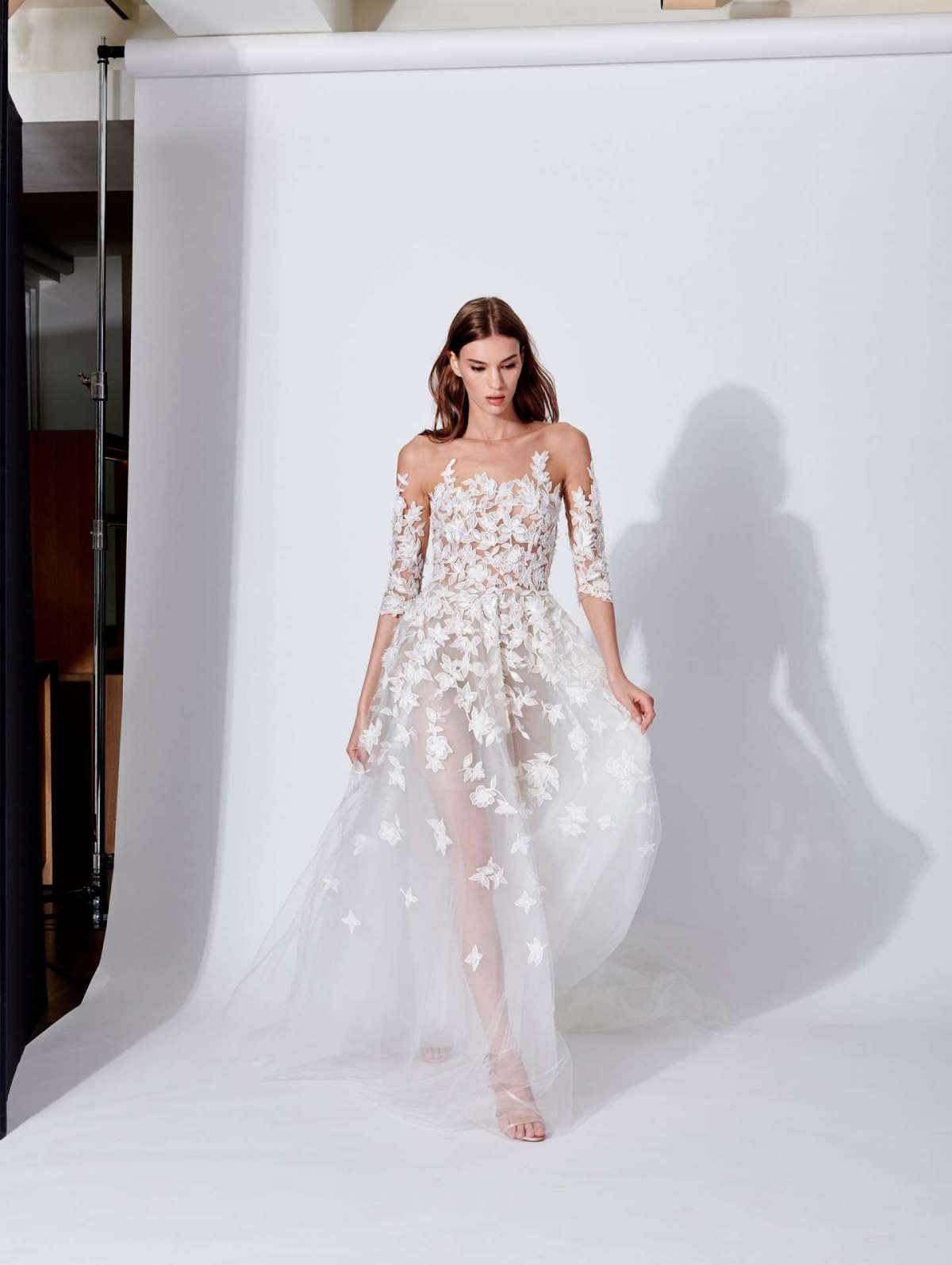 Abito da sposa in tulle Oscar De La Renta