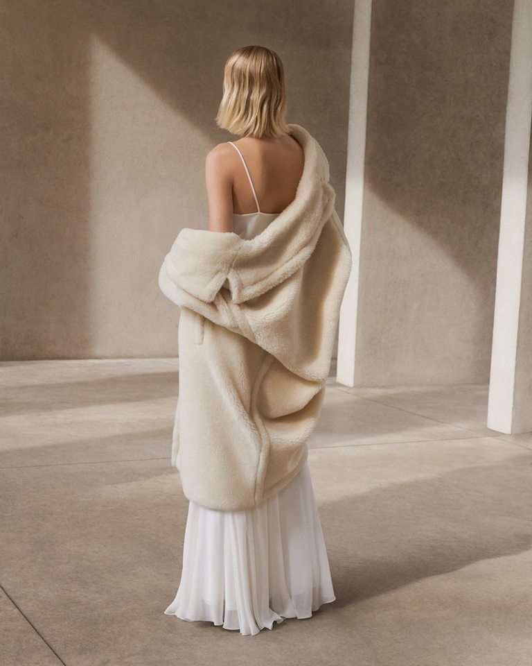 Abito da sposa plissettato Max Mara