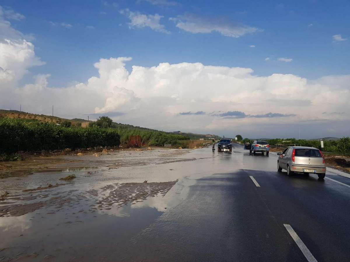 Bombe d'acqua nel catanese