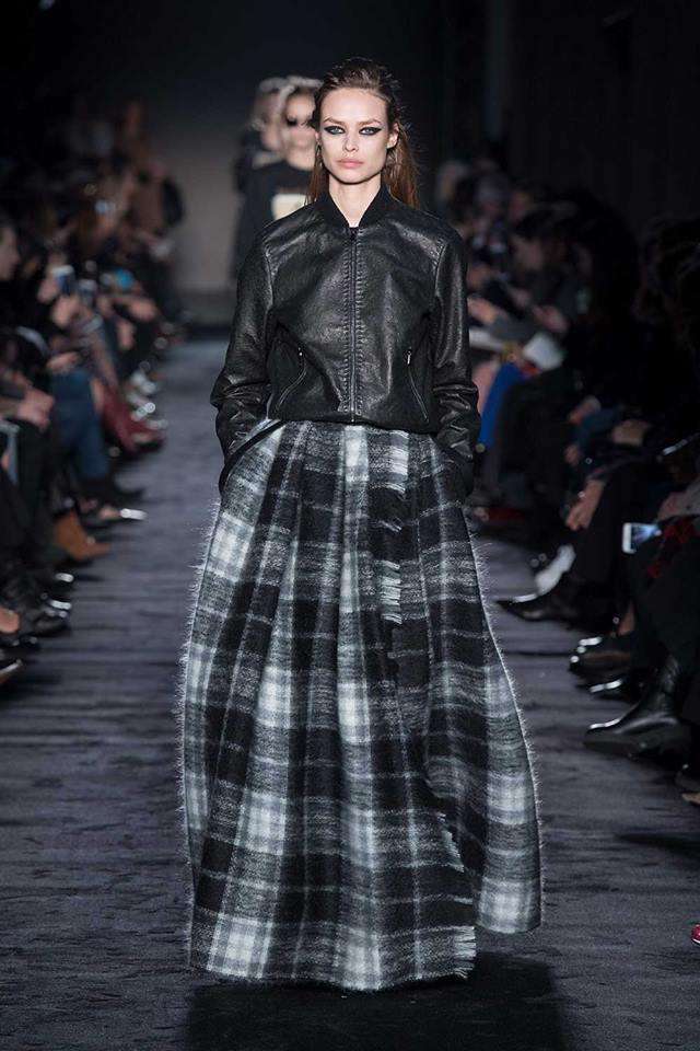 Gonna lunga tartan Max Mara