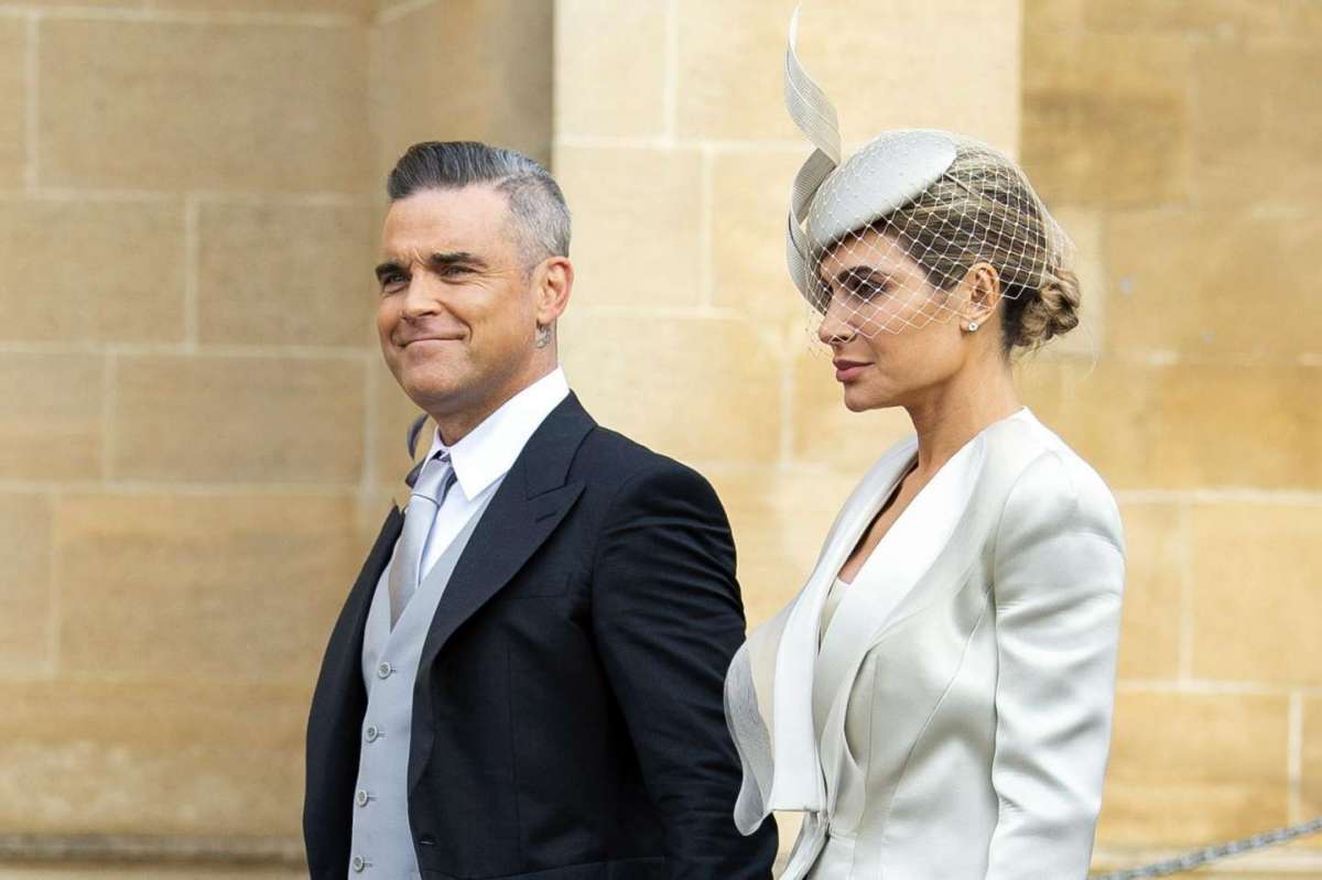 Robbie Williams e sua moglie