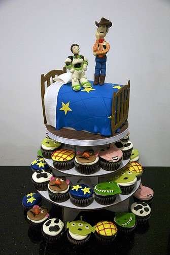 Torta di compleanno ispirata a Toy story