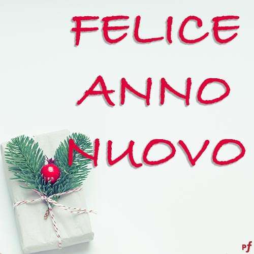 Felice anno nuovo formale