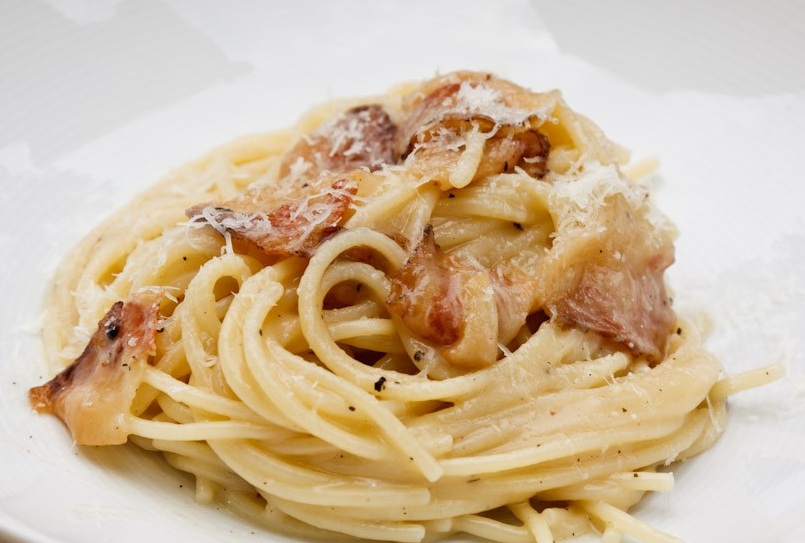 pasta amatriciana bianca o gricia
