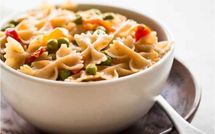 Pasta fredda con verdure