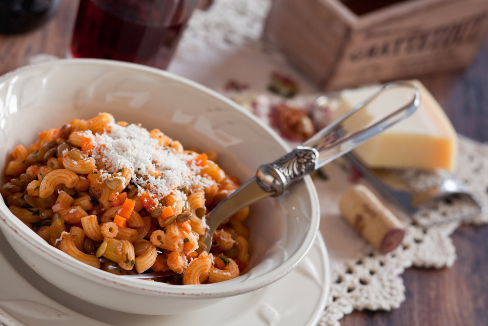Pasta con le lenticchie