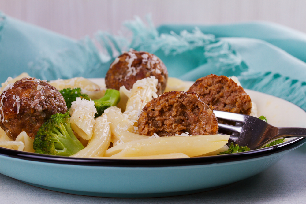 Conchiglie con polpettine