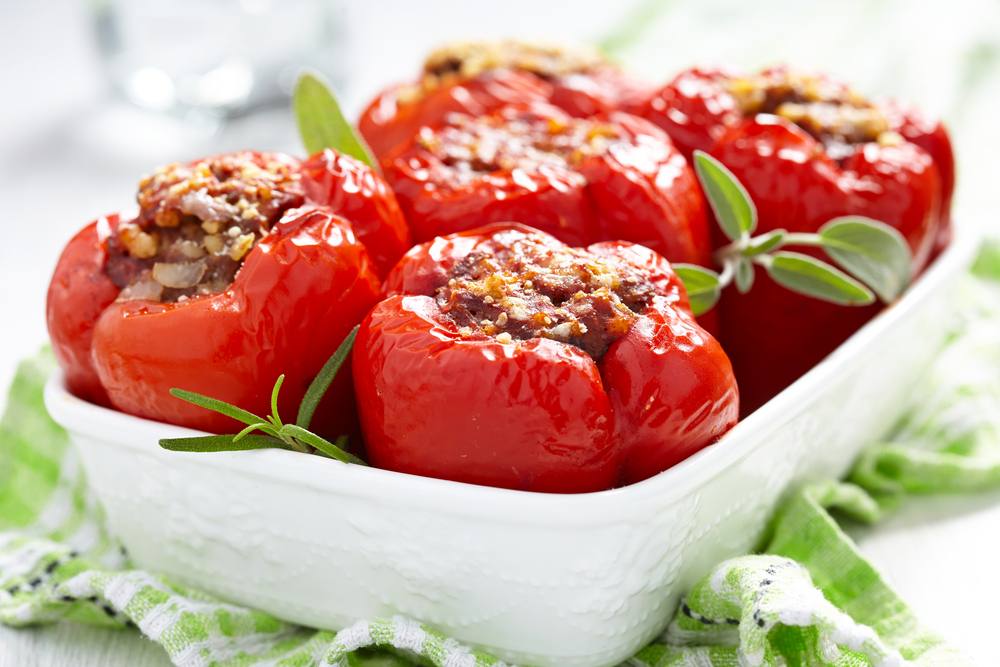 Peperoni ripieni alla pugliese